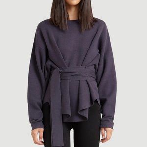 Modern Citizen Nara Tie-Front Knit Sweater